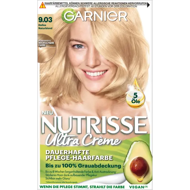 Garnier Nutrisse Haarverf 100 Zomerblond, Extra Licht Natuurlijk Blond 1 St