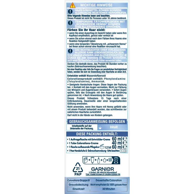 Garnier Nutrisse Haarverf 100 Zomerblond, Extra Licht Natuurlijk Blond 1 St