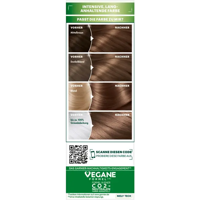 Garnier Nutrisse Haarverf 6 Karamel Donker Blond 1 St