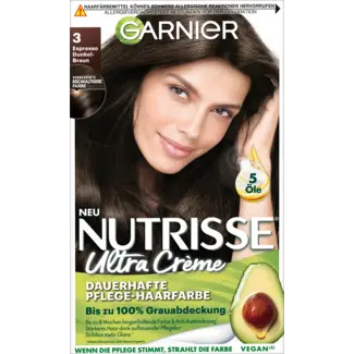 Garnier Nutrisse Garnier Nutrisse Haarverf 3 Espresso Donkerbruin