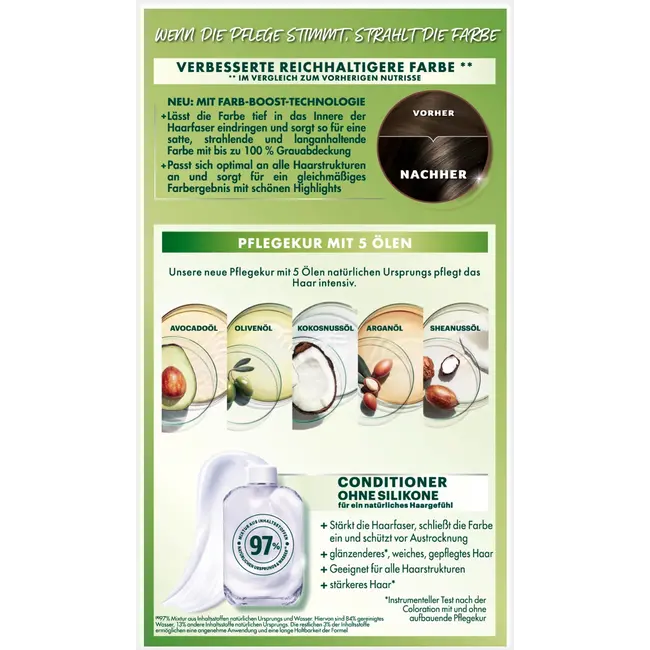 Garnier Nutrisse Haarverf 3 Espresso Donkerbruin 1 St