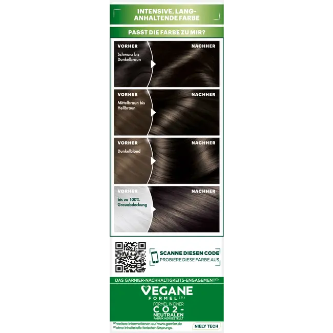 Garnier Nutrisse Haarverf 3 Espresso Donkerbruin 1 St