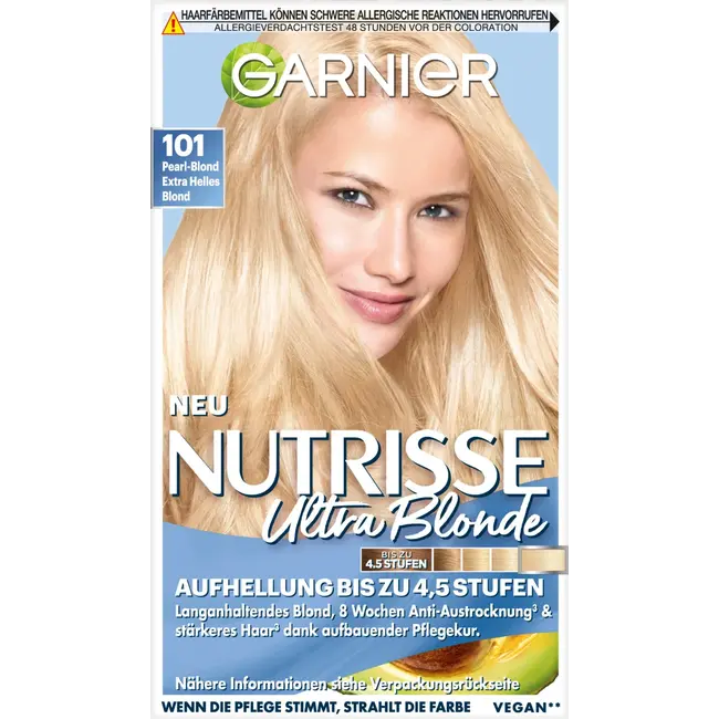 Garnier Nutrisse Haarverf 101 Pearl-blond, Extra Helles Blond 1 St