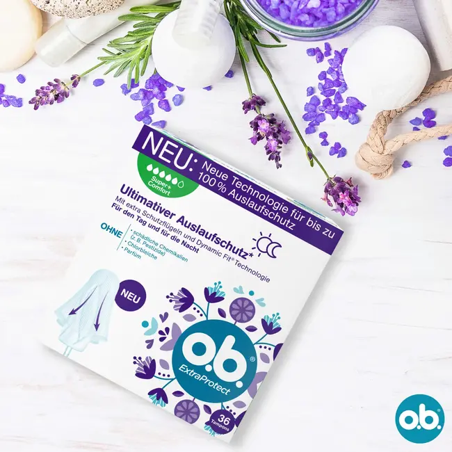 o.b. Extra Protect Dag+nacht Super Plus Tampons 36st