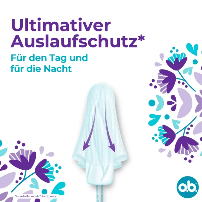 o.b. Extra Protect Dag+nacht Super Plus Tampons 36st