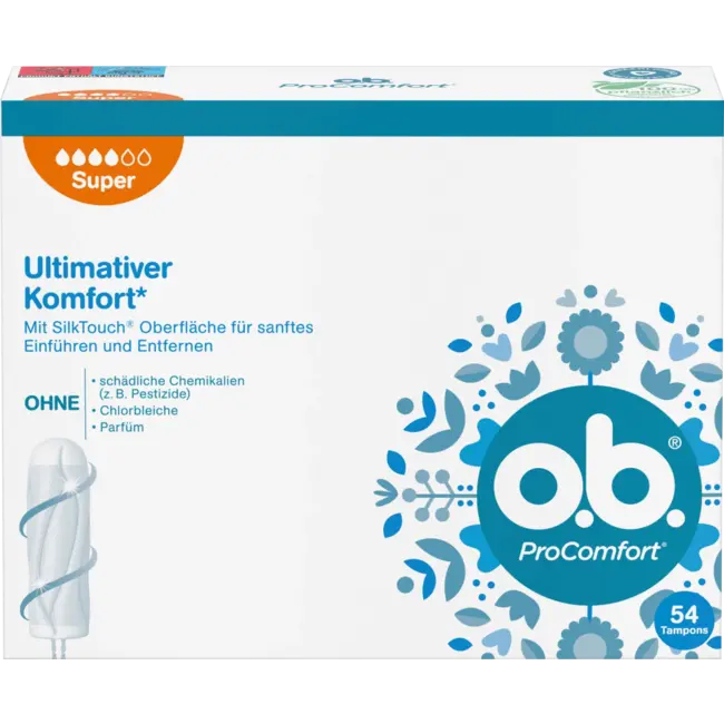 o.b. Tampons Procomfort Super 54 St