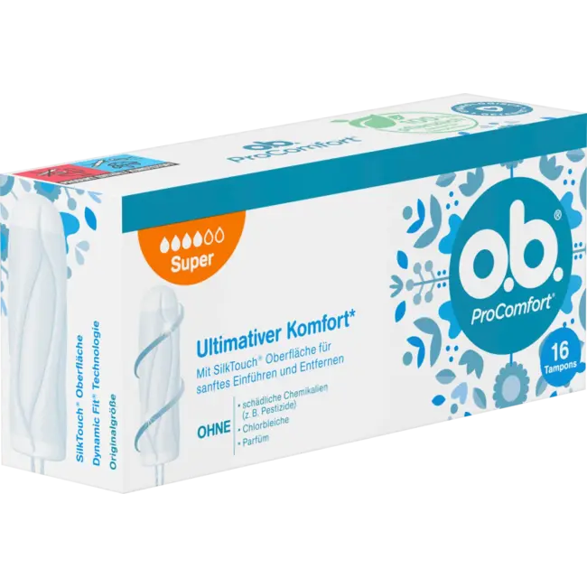 o.b. Tampons Pro Comfort Super 16 St
