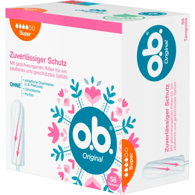 o.b. Original Super Tampons 56 St