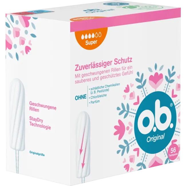 o.b. Original Super Tampons 56 St
