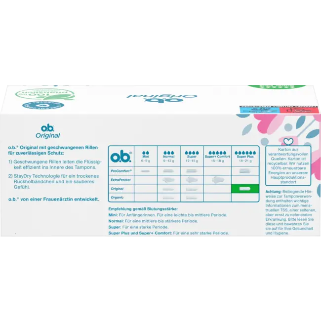 o.b. Original Super Plus Tampons 32 St
