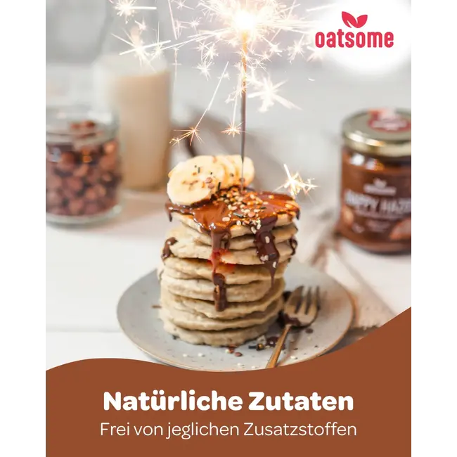 Oatsome Happy Hazel Feelgood Spreads Hazelnoot Cacao 200 g