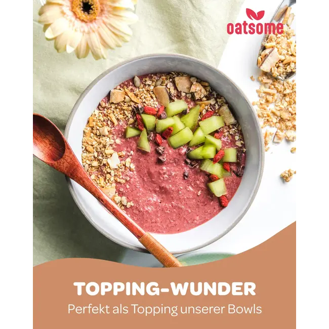 Oatsome Crunchy Topping, "hakuna Makokos" Cacao Mandel 240 g