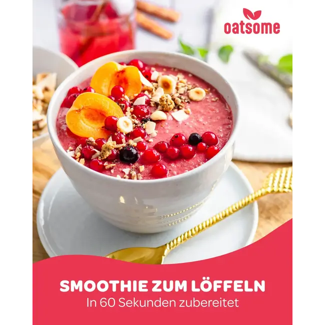 Oatsome Smoothie Bowl Poeder, Aardbei Açaibes "alice In Bessenland" 400 g