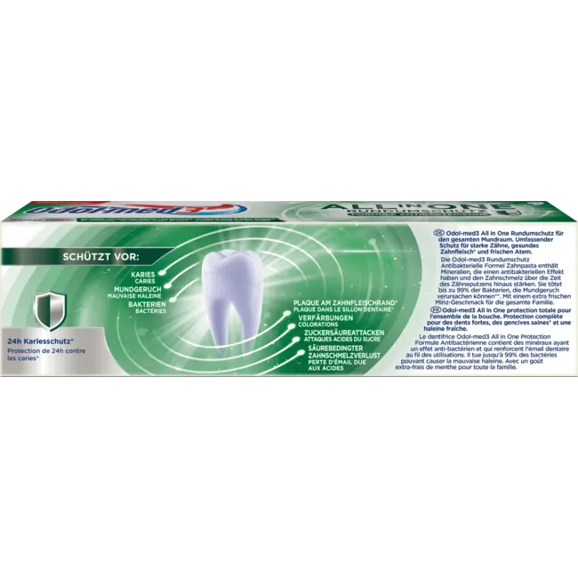 Odol med 3 Tandpasta All-in-one All-round Bescherming Antibacteriële Formule 75 ml