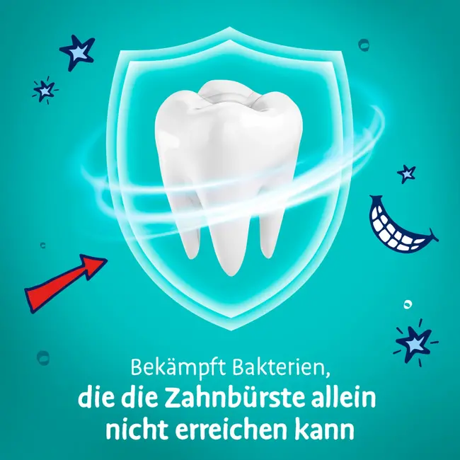 Odol med 3 Mondspoeling Junior Kindertand, 6 T/m 13 Jaar 300 ml