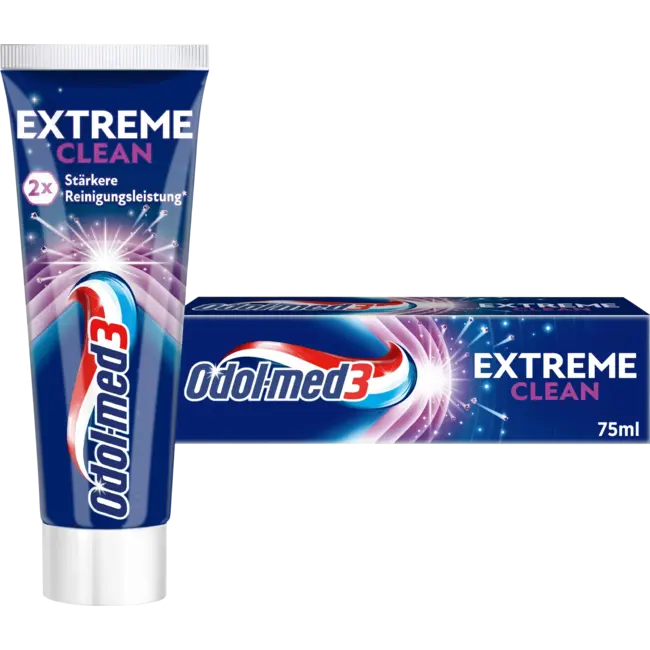 Odol med 3 Tandpasta Extreme Clean 75 ml