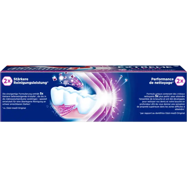 Odol med 3 Tandpasta Extreme Clean 75 ml