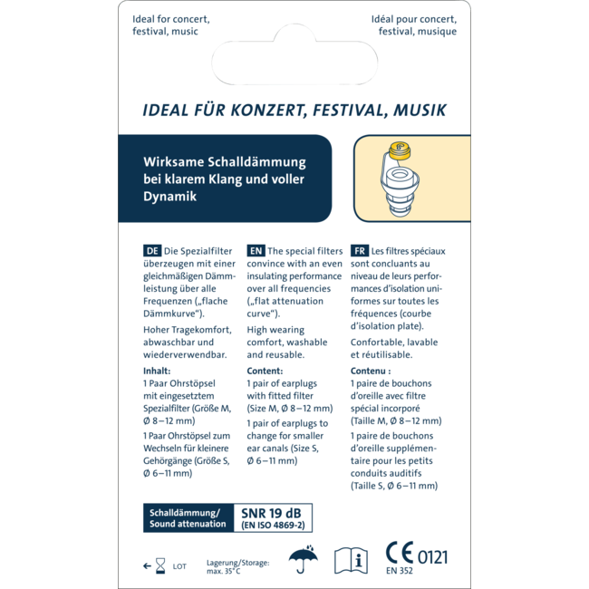 Ohropax Oordopjes Music 2 St