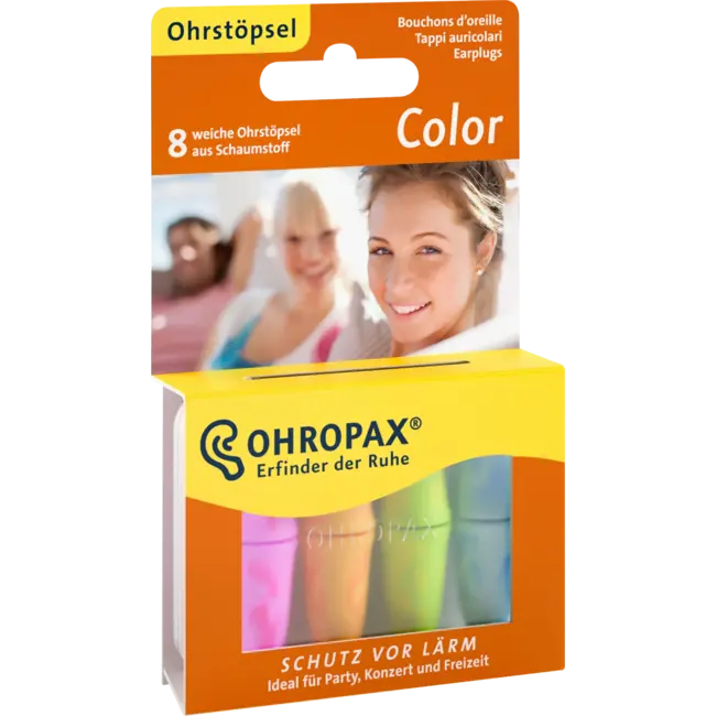 Ohropax Ohrstöpsel-kleur 8 St
