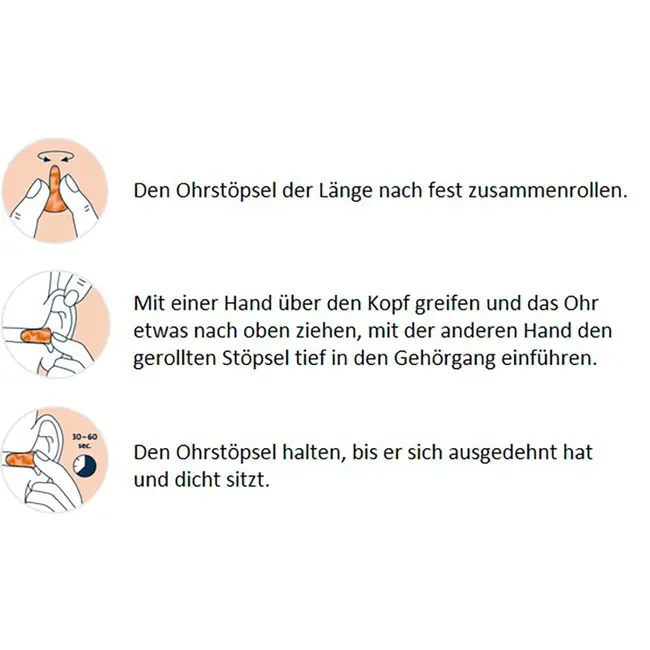 Ohropax Ohrstöpsel-kleur 8 St