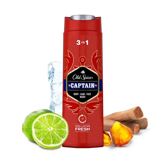 Old Spice Douchegel Captain 3in1 250 ml