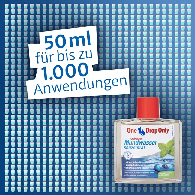 One Drop Only Mondwaterconcentraat, Fluoridevrij 50 ml