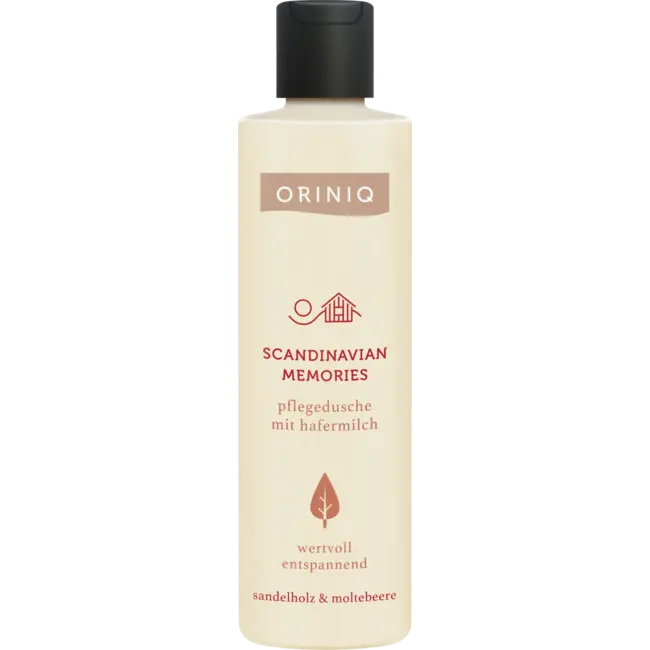 ORINIQ Verzorgingsdouche Scandinavian Memories Met Havermelk, Sandelhout & Bergbraambes 250 ml