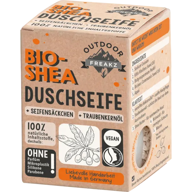 Outdoor Freakz Vaste Douchebar Bio-Shea 100 g