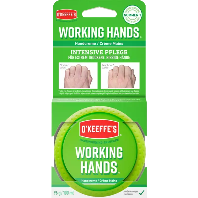 O'Keeffe's Handcrème Working Hands, Zeer Droge Huid 96 g