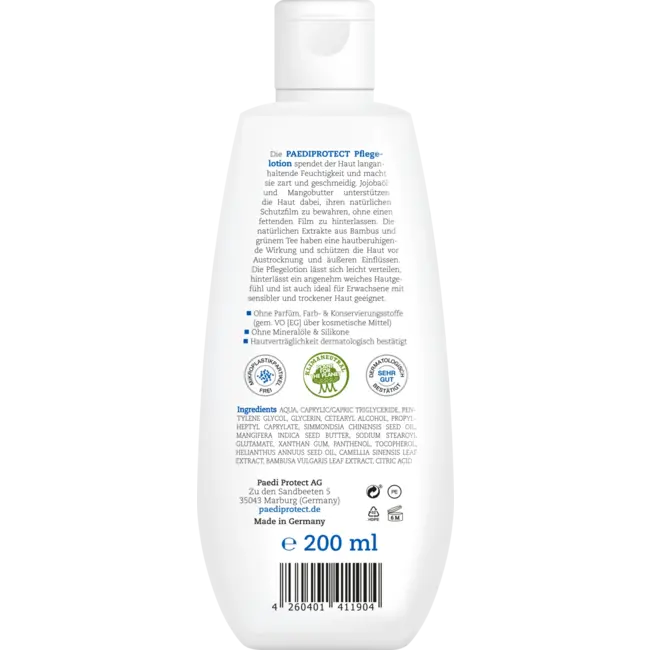 PAEDIPROTECT Kinderverzorgingslotion 200 ml