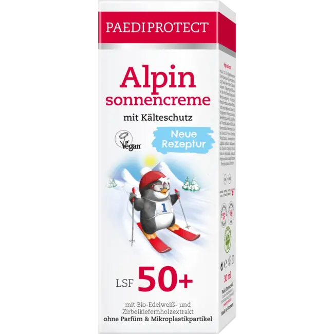 PAEDIPROTECT Zonnebrandcrème Alpin Met Koudebescherming, SPF 50+ 30 ml