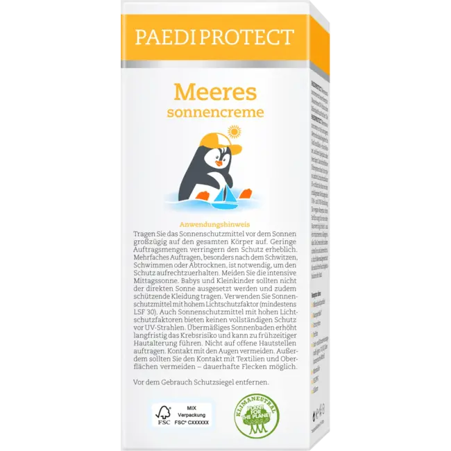 PAEDIPROTECT Zonnebrandcrème Zee, SPF 50+ 75 ml