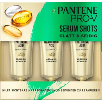 Pantene Pro-V PANTENE PRO-V Serum Shots Glad & Zijdezacht (3 X 15ml)