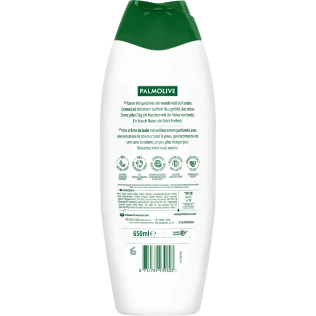 Palmolive Cremebad Naturals Olive & Moisturizing Milk 650 ml