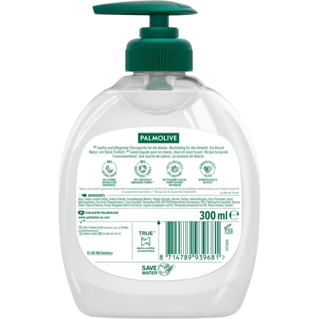 Palmolive Vloeibare Zeep Melk & Amandel 300 ml