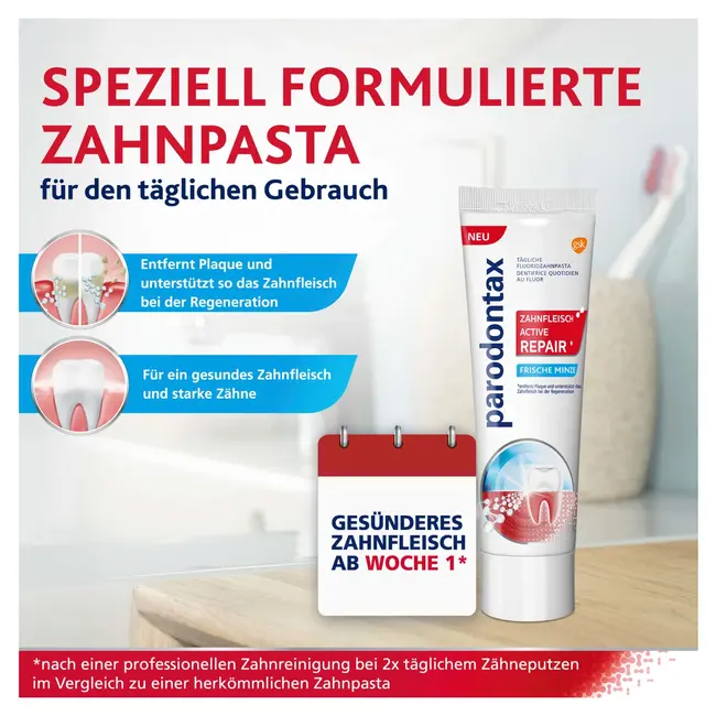 Parodontax Tandpasta Tandvlees Actief Reparatie 75 ml
