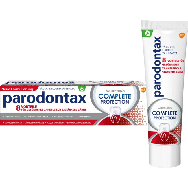 Parodontax Tandpasta Volledige Bescherming Whitening 75 ml