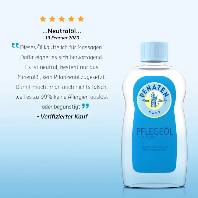 Penaten Baby Olie 500 ml
