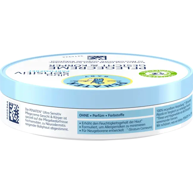 Penaten Babyverzorgingscrème Gezicht & Lichaam Ultragevoelig 100 ml