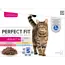 PERFECT FIT Natvoer Kat Met Vis, Kip & Rund, Vitaliteit & Fitness, Volwassen 1+, Multipack (12x85 G) 1.02 kg