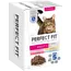 PERFECT FIT Natvoer Kat Met Vis, Kip & Rund, Vitaliteit & Fitness, Volwassen 1+, Multipack (12x85 G) 1.02 kg