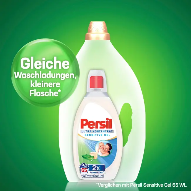 Persil Wasmiddel Sensitive Gel Ultra Concentraat 130 Wl