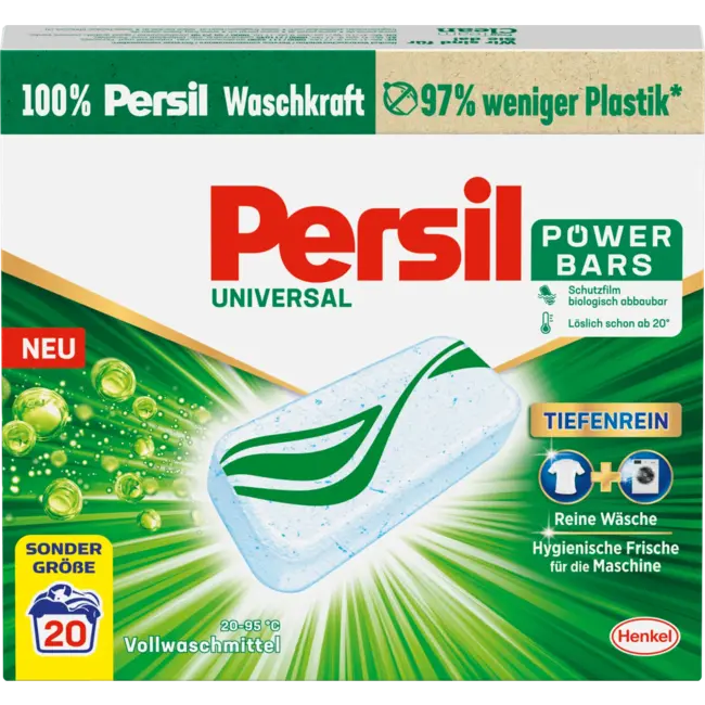 Persil Wasmiddel Power Bars 20 Wl