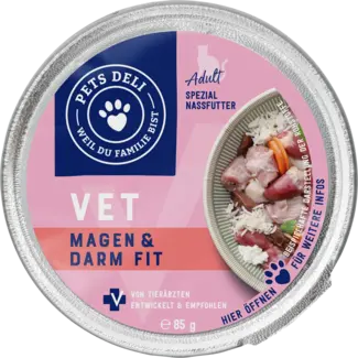 Pets Deli Pets Deli Natvoer Kat Vet Maag & Darm Fit Met Kip & Rijst