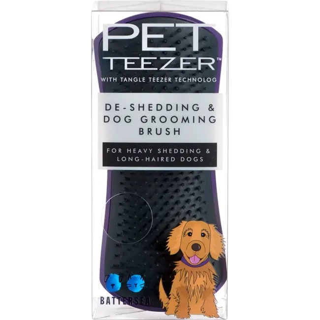 Pet Teezer Vachtverzorgingsborstel Voor Honden, Om Te Ontvilten 1 St