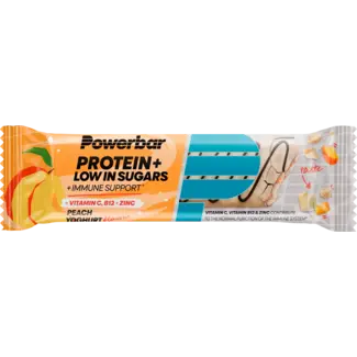 PowerBar PowerBar Proteinereep Proteïne + Laag In Suikers, Immuunondersteuning, Peach Yoghurt Flavour