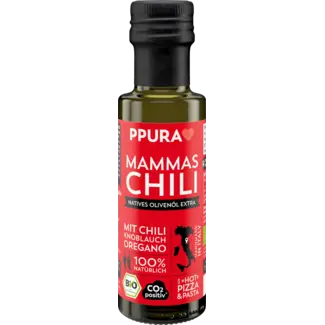 PPURA PPURA Extra Vierge Olijfolie "mammas Chili" Met Chili, Knoflook & Oregano