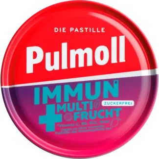 Pulmoll Pulmoll Pastilles, Immuun Multi-fruit, Suikervrij