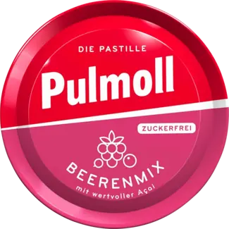 Pulmoll Pulmoll Pastilles Mixed Berry, Bessenmix Met Acai, Suikervrij