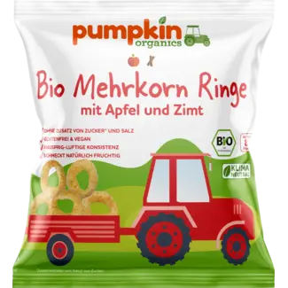 pumpkin organics pumpkin organics Babysnack Meergranen Ringen Met Appel & Kaneel